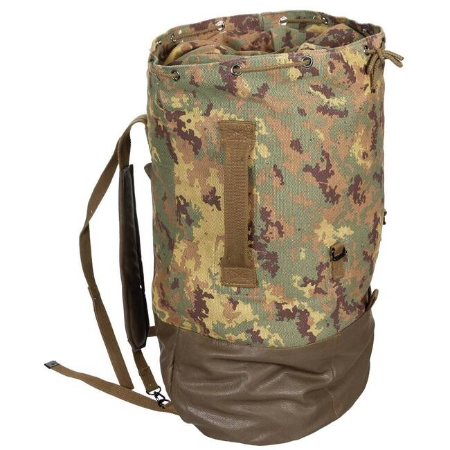 RUCSAC PENTRU TRANSPORT CANVAS - SURPLUS MILITAR DIN ARMATA ITALIANA - VEGETATO ITALIANO - CA NOU