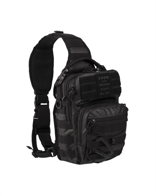 RUCSAC TACTIC ASSAULT - CU O CUREA - 10 L - NEGRU 