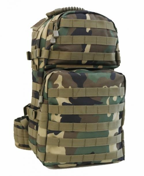 RUCSAC US ARMY - ASSAULT I - MARE - 38 L - CAMUFLAJ WOODLAND 