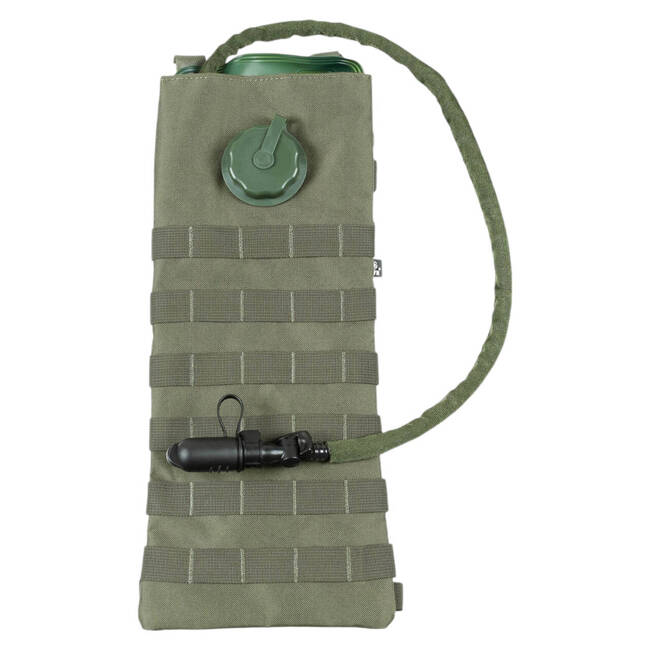 SET RUCSAC DE HIDRATARE CU VEZICA SI SUPAPA INTERSCHIMBABILA - SISTEM MOLLE - OLIVE - 2,5 L - MFH  