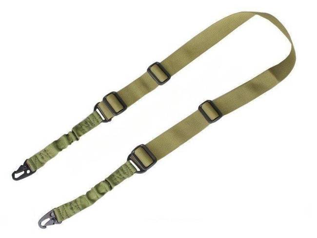 SLING, CUREA ELASTICA PENTRU PUSCA CU PRINDERE IN 2 PUNCTE - EMERSON - COYOTE TAN