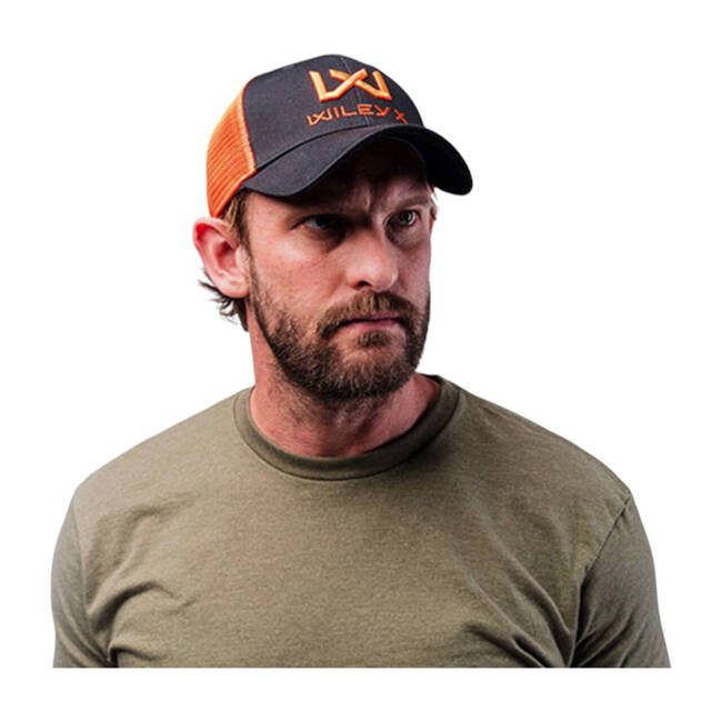 Sapca Trucker - Dark Grey/Signal Orange Signal Orange WX/Wiley X - Wiley X