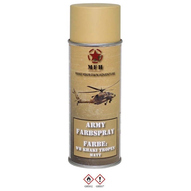 Spray Vopsea - WH KHAKI TROPEN - RAL1002 - mat - 400 ml