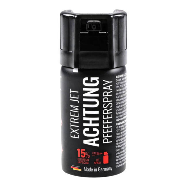 Spray cu piper Achtung eXtrem Jet 15% OC - 40ml - jet