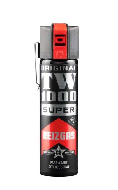 Spray iritant de autoaparare lacrimogen TW1000 Clasic CS 75 ml