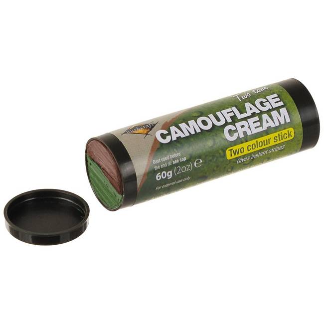 Stick Crema Camuflaj GB - 2 culori - Maro / Verde OD - 60 g