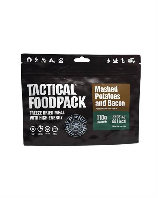 TACTICAL FOODPACK® CARTOFI CU BACON