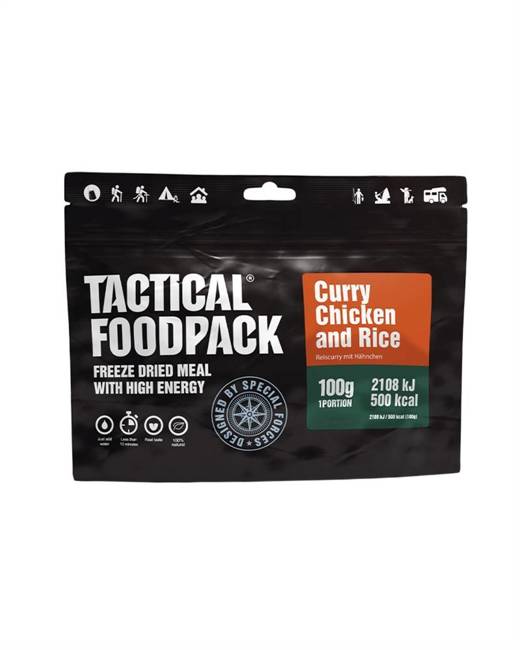 TACTICAL FOODPACK® CURRY CU PUI ȘI OREZ