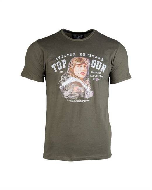 TRICOU - "AVIATOR" - Mil-Tec®  - OD