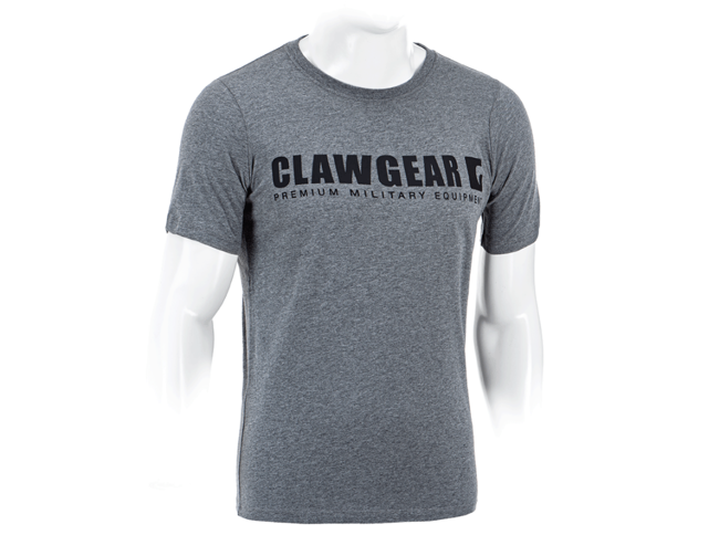 TRICOU CU LOGO CG - CLAWGEAR® - DARK HEATHER