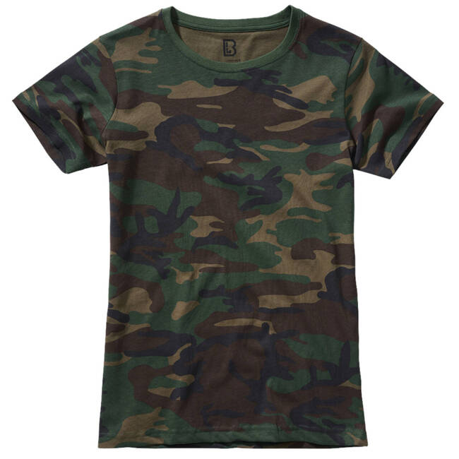 TRICOU DAMA DIN BUMBAC - WOODLAND - BRANDIT