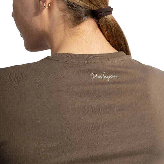 TRICOU DAMA WHISPER - CALLIGRAPHY - RAL7013 - PENTAGON