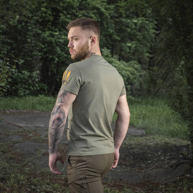 TRICOU DARK SIDE - LIGHT OLIVE - M-TAC