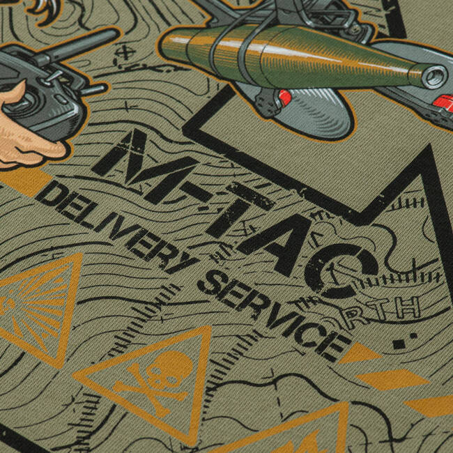 TRICOU DELIVERY SERVICE - LIGHT OLIVE - M-TAC