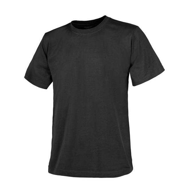 TRICOU DIN BUMBAC - Helikon Tex - NEGRU