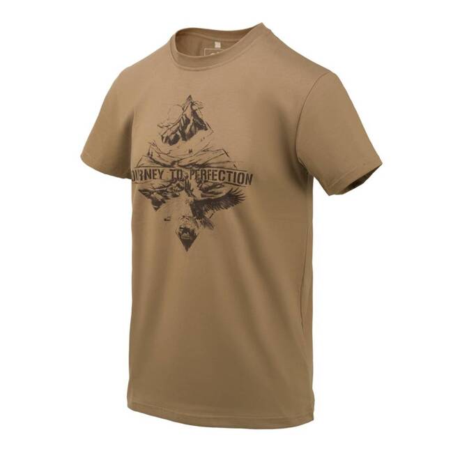 TRICOU DIN BUMBAC (Mountain Stream) - U.S. Brown - Helikon Tex