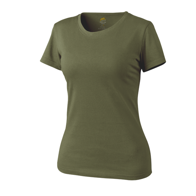 TRICOU DIN BUMBAC PENTRU FEMEI - Helikon-Tex - VERDE OLIV