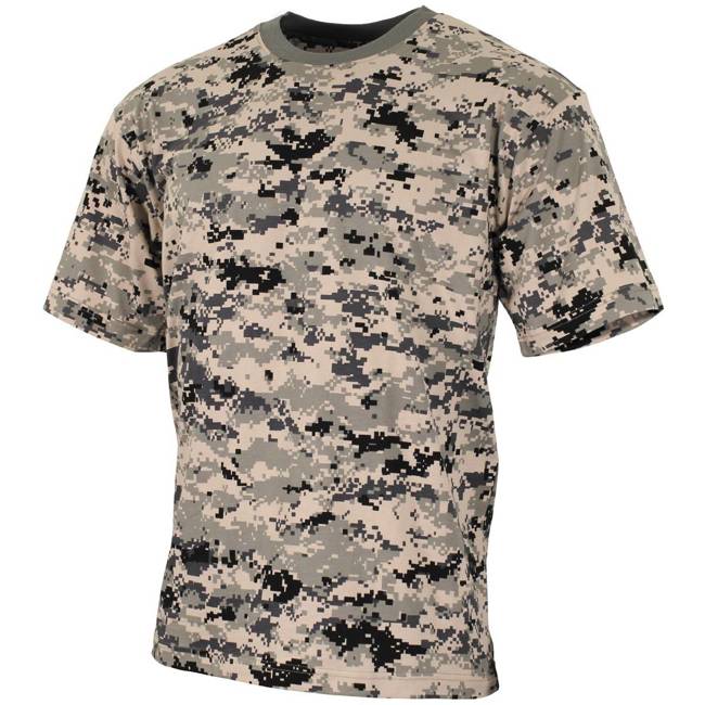 TRICOU IN STILUL ARMATEI AMERICANE - MFH - CAMUFLAJ URBAN DIGITAL