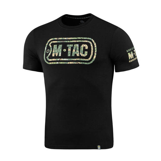 TRICOU LOGO - NEGRU - M-TAC