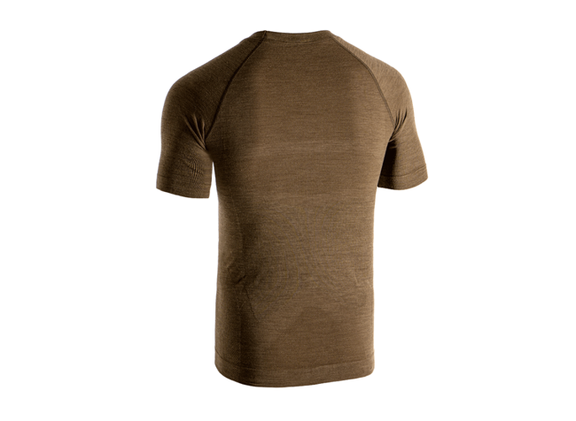 TRICOU MERINO FARA CUSATURI - STONEGREY OLIVE