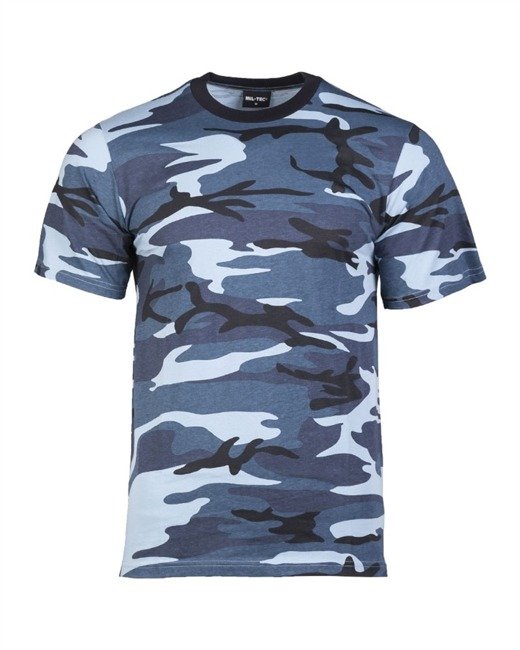 TRICOU - Mil-tec® - CAMUFLAJ ALBASTRU