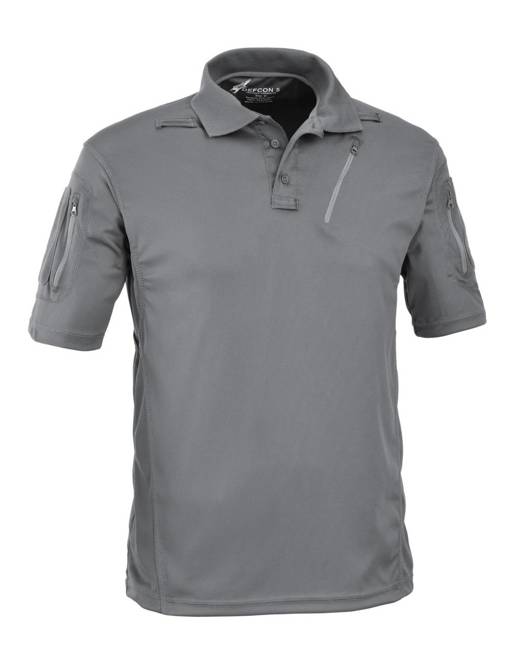 TRICOU POLO CU BUZUNARE - ADVANCED TACTICAL - DEFCON 5 - GRI LUP