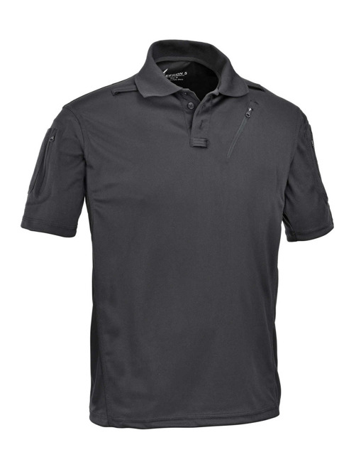 TRICOU POLO CU BUZUNARE - ADVANCED TACTICAL - DEFCON 5 - NEGRU