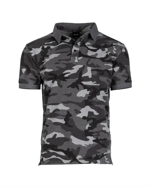 TRICOU POLO DIN BUMBAC PRESPALAT - Mil-Tec® - URBAN