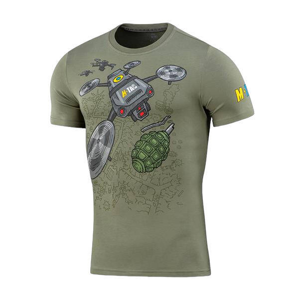 TRICOU QUADCOPTER - LIGHT OLIVE - M-TAC