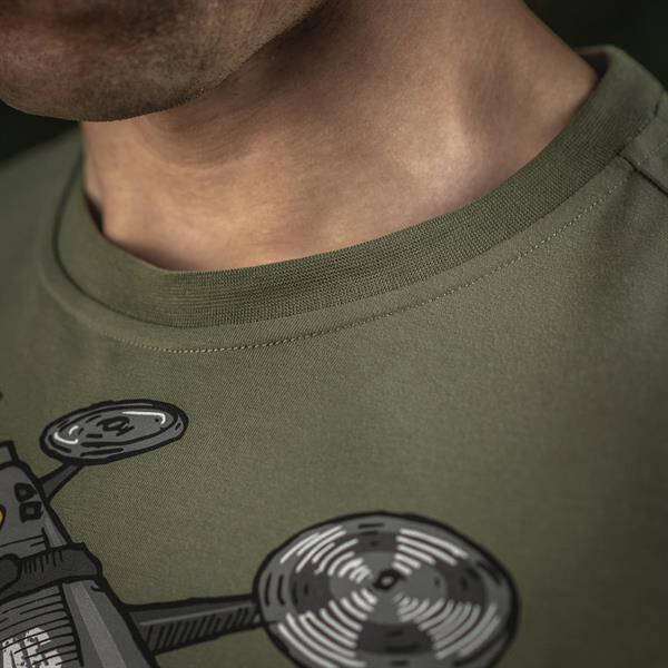 TRICOU QUADCOPTER - LIGHT OLIVE - M-TAC