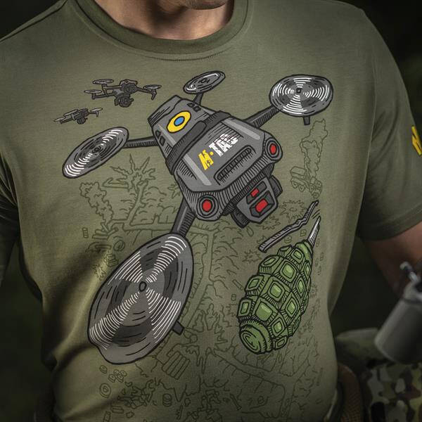 TRICOU QUADCOPTER - LIGHT OLIVE - M-TAC