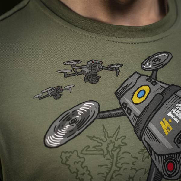 TRICOU QUADCOPTER - LIGHT OLIVE - M-TAC