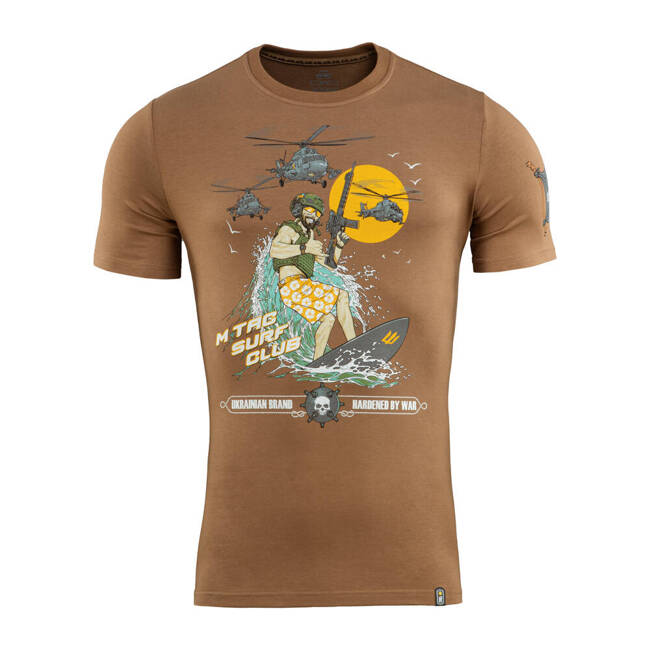 TRICOU SURF CLUB - COYOTE BROWN - M-TAC