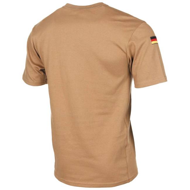 TRICOU TROPICAL, CU VELCRO ȘI STEAGUL GERMANIEI - SURPLUS MILITAR DE LA ARMATA GERMANIEI - CA NOU