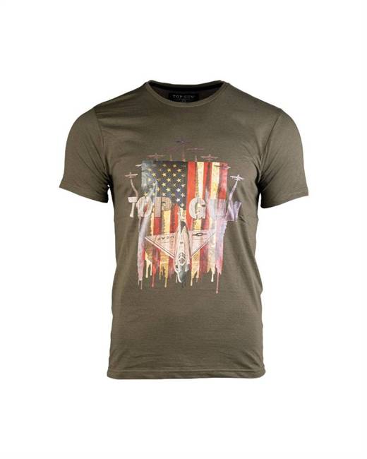 TRICOU - "USAF" - Mil-Tec®  - OD