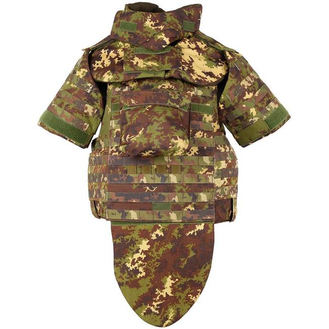 VESTA DE PROTECTIE NC4-09 - SURPLUS MILITAR ITALIAN - VEGETATO - UZATA