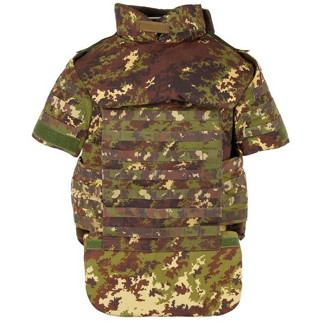 VESTA DE PROTECTIE NC4-09 - SURPLUS MILITAR ITALIAN - VEGETATO - UZATA