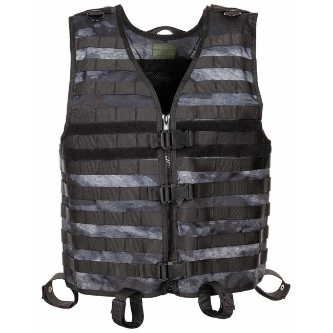 VESTĂ TACTICĂ MODULARĂ - "MOLLE LIGHT" - MFH® - HDT-camo LE