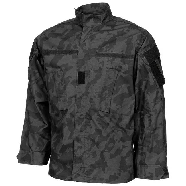 VESTON TACTIC ACU AMERICAN - RIPSTOP - MFH - NIGHT CAMO