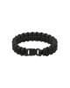 Bratara paracord 15 mm Neagra 