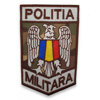 Ecuson pentru manecă - Poliția Militară (10,5x7cm) - camuflaj Combat Forțe Terestre