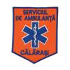 Emblema Ambulanta - SMURD maneca cu aplicare Velcro (cu scai)