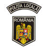 Emblema Brodata Politia Locala, varianta 10, cu aplicare prin coasere