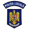 Emblema Politia Locala, brodata, varianta 7, cu aplicare prin coasere