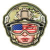 PATCH 3D EMOJI USA PVC - MULTICAM - M-TAC