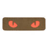 PATCH CAT EYES LASER CUT GID - COYOTE/ROSU - M-TAC