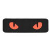 PATCH CAT EYES LASER CUT GID - NEGRU/ROSU - M-TAC