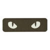 PATCH CAT EYES LASER CUT - RANGER GREEN/GID - M-TAC