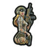 PATCH TACTICAL GIRL ?4 PVC - MULTICOLOR - M-TAC