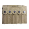 POUCH PENTRU INCARCATOR CU 5 COMPARTIMENTE - THOMPSON - SURPLUS MILITAR ARMATA AMERICANA USA - CA NOU